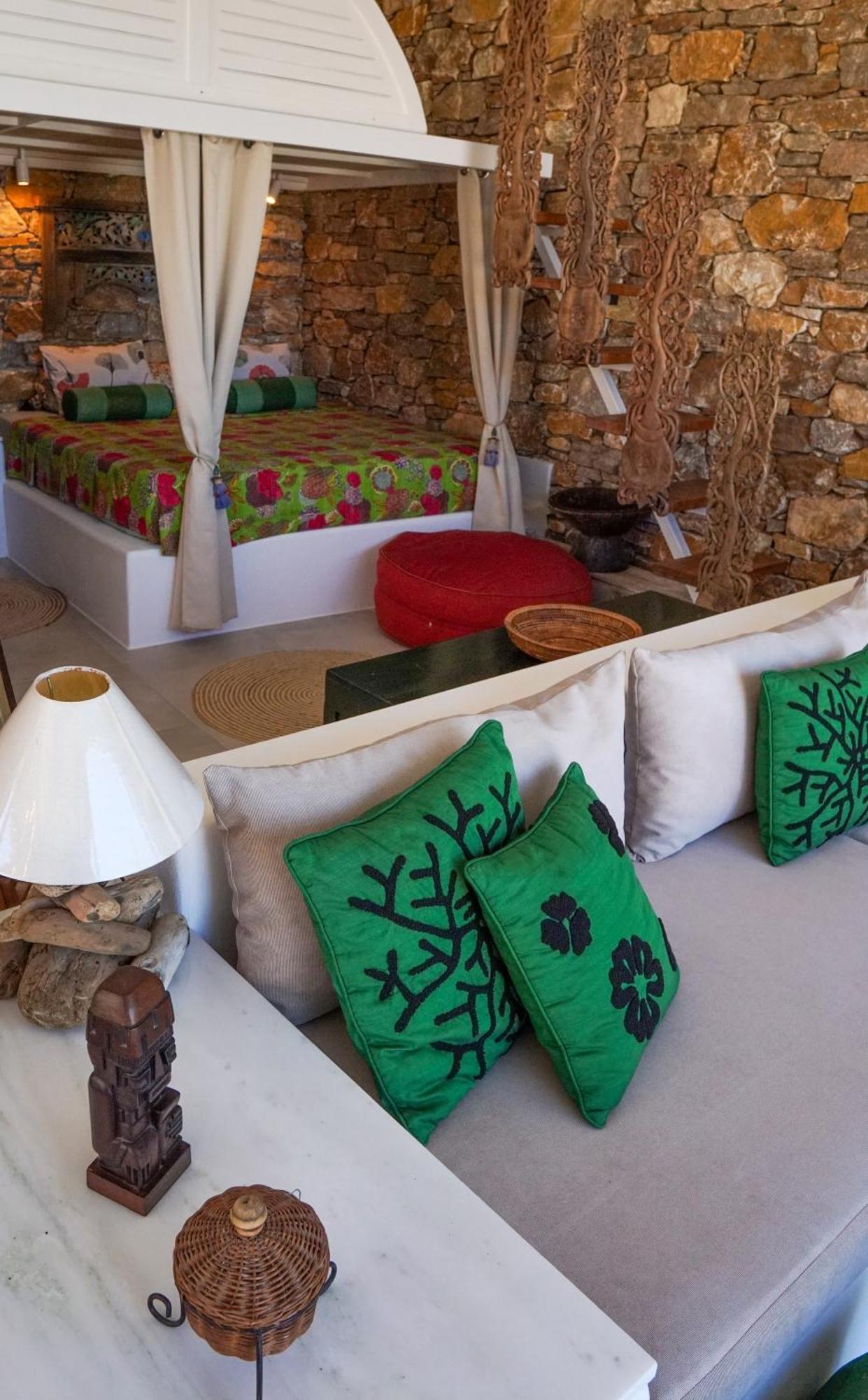 Villa Zen Dans Le Bleu Ermupoli Zewnętrze zdjęcie